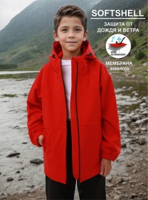 Куртка Softshell MD-230033\красный